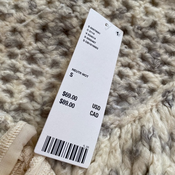 Kimchi Blue Aster Open-Knit Cardigan NWT Size S - Picture 8 of 8